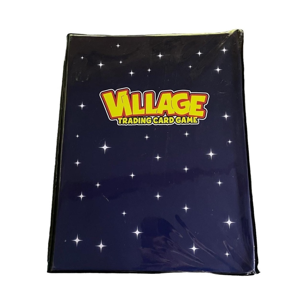 Father Steve Village Trading Card Sleeved Binder